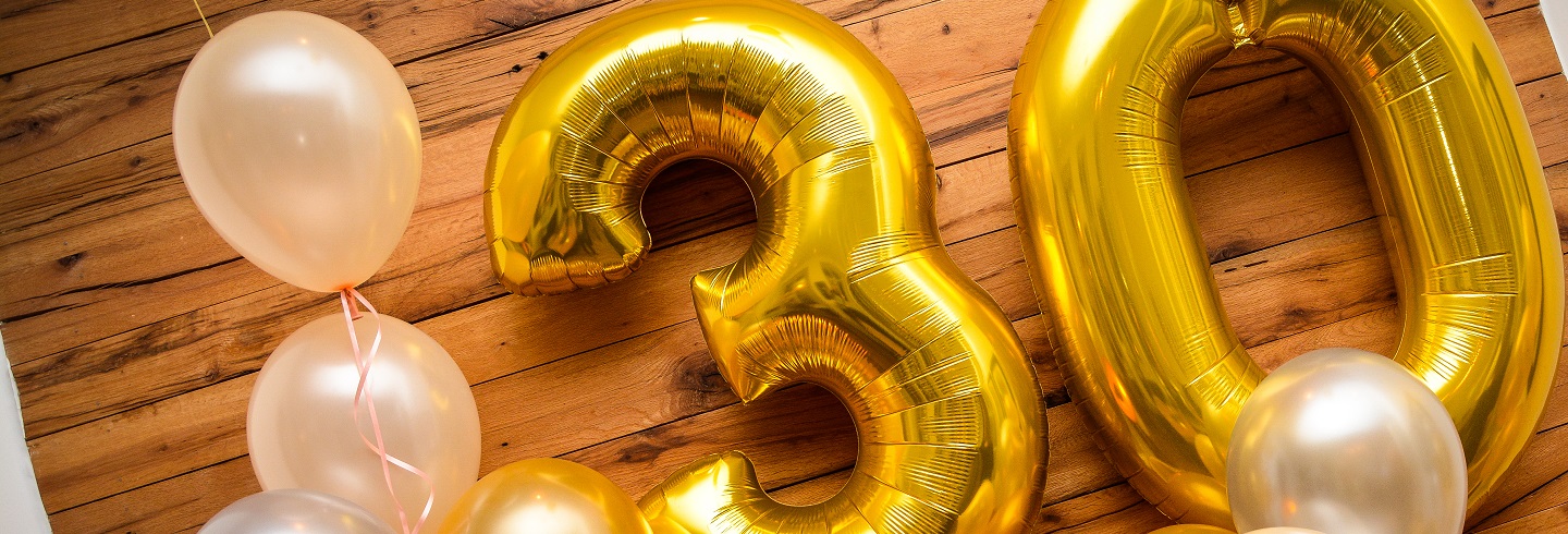 30 years hero banner