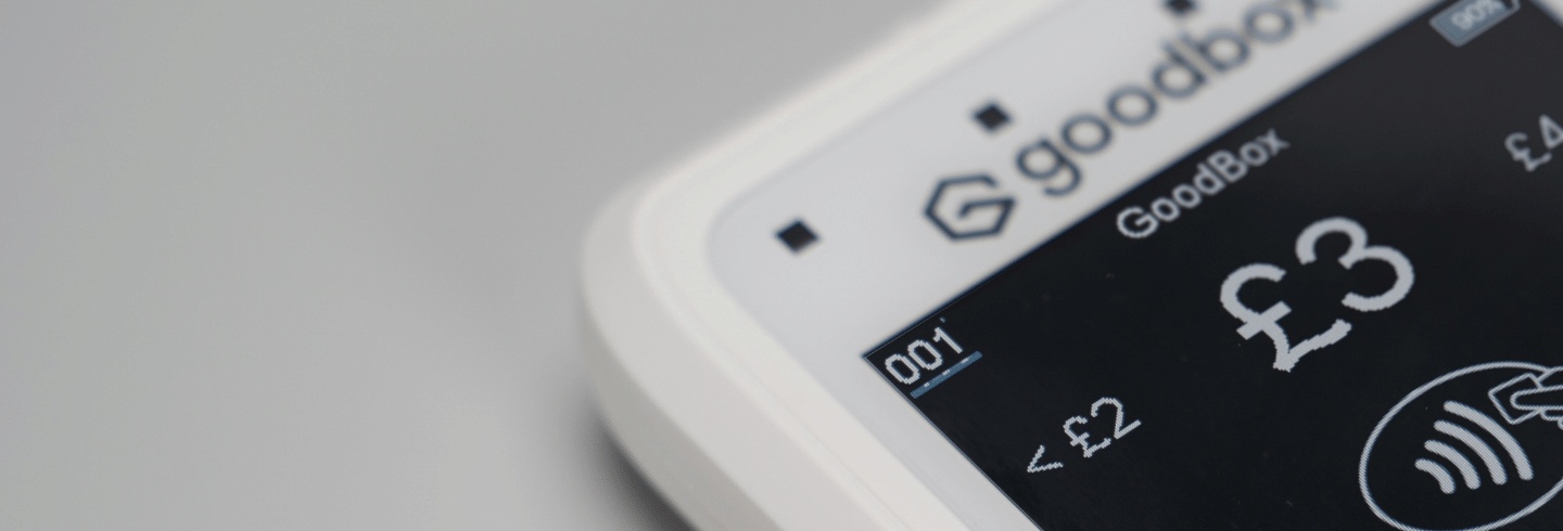 GoodBox contactless fundraising device