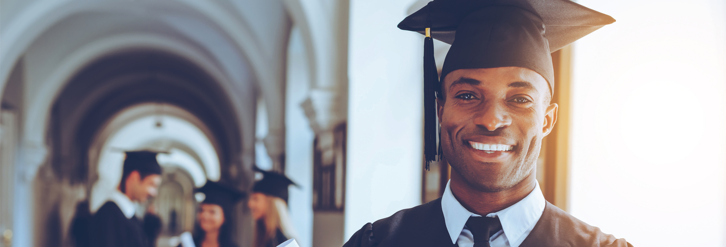 Student at graduation