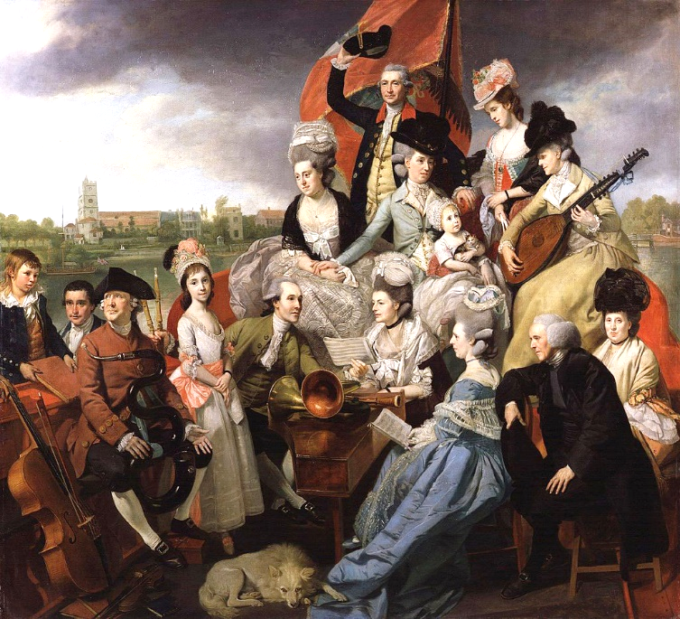 The Sharp Family, Johann Zoffany, 1781
