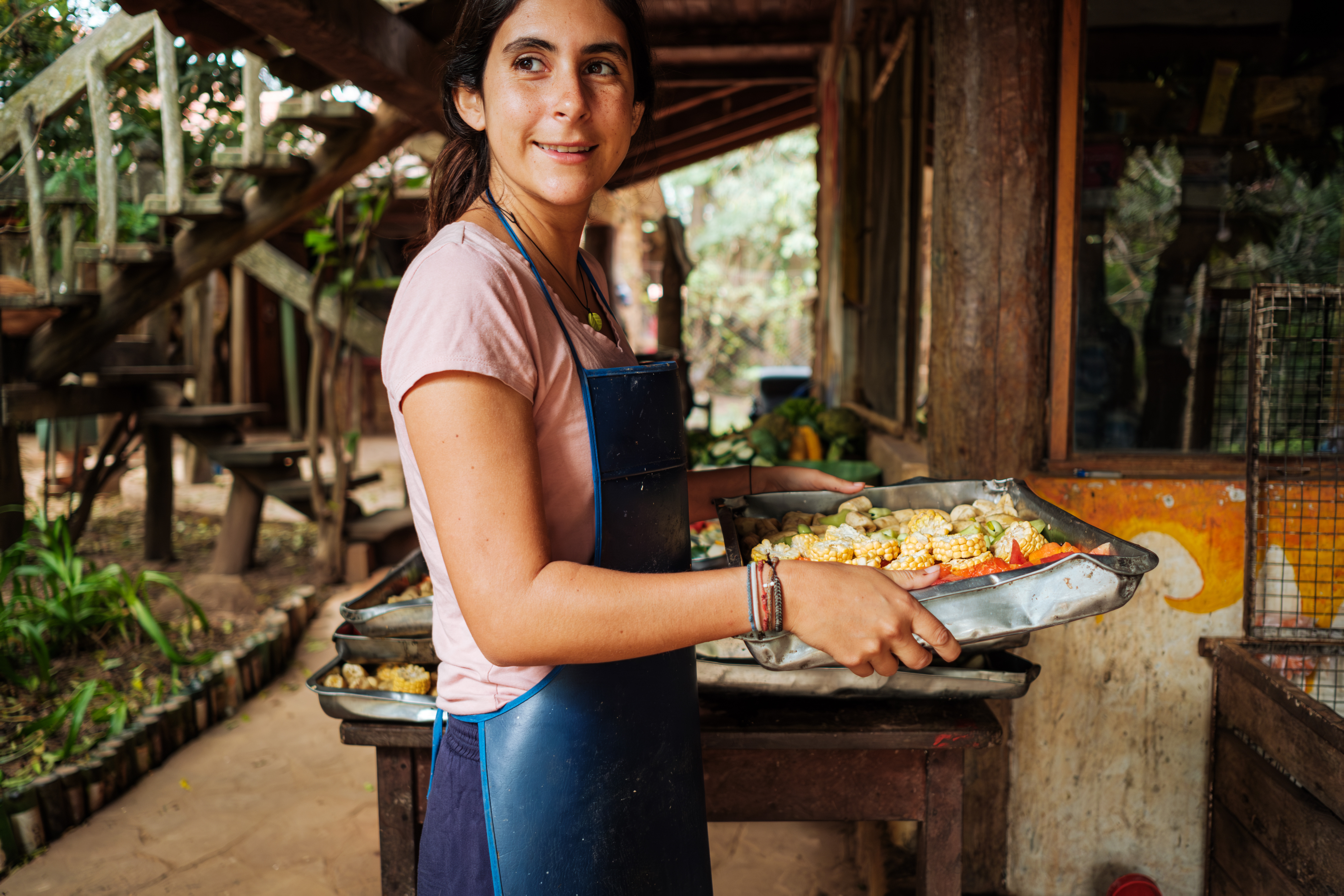 animal-rescure-volunteer-preparing-colorful-meals-for-animals